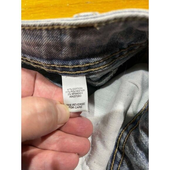 EST. 1946 Denim Jeans Womens Size 10 Blue High Rise Straight Frayed Ankles Denim - Picture 4 of 8